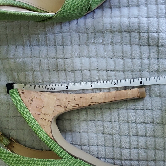 Guess green cork heels - Picture 5 of 6